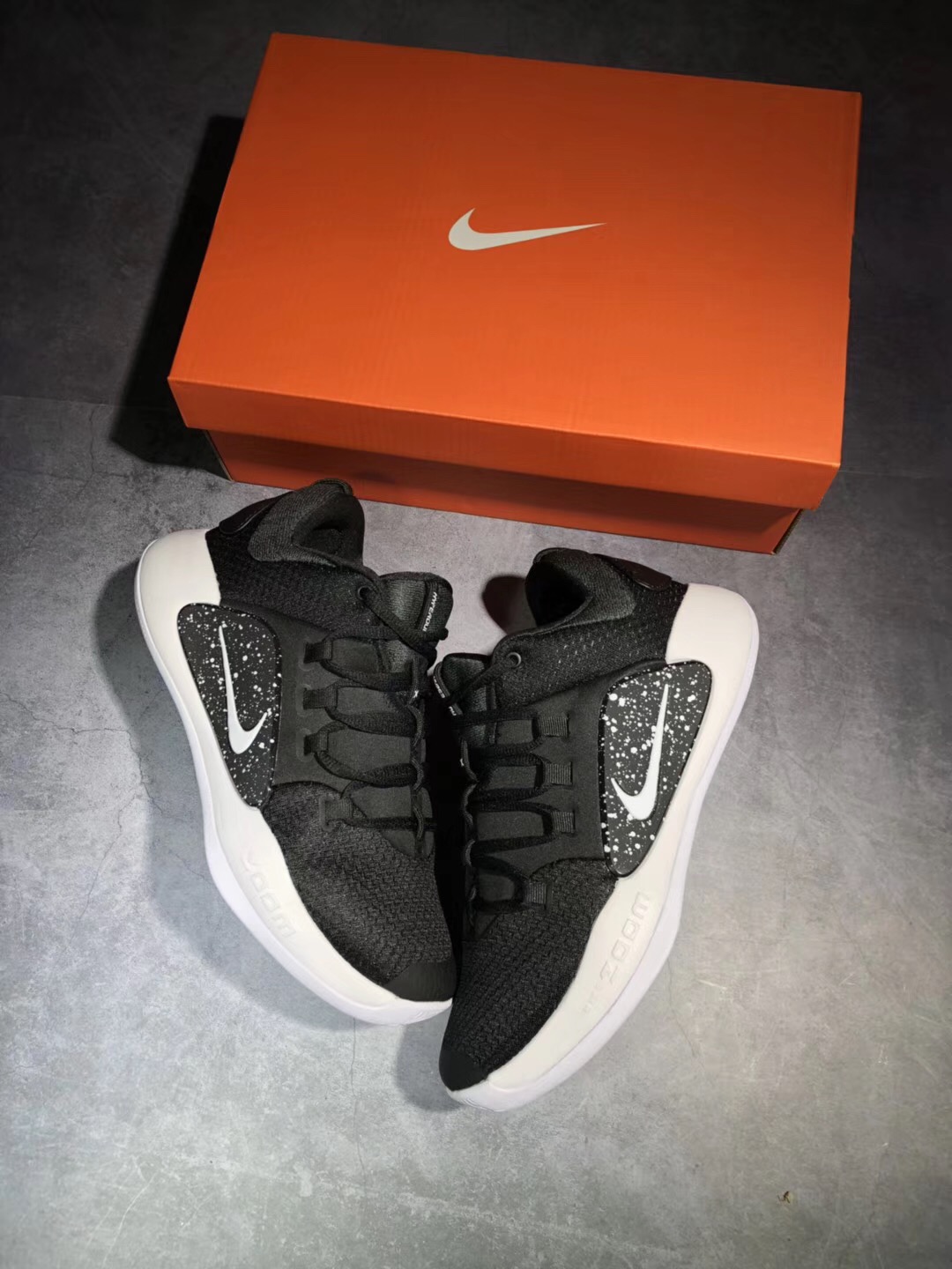 Men Nike Hyperdunk X 2018 Low Oreo Black White Shoes